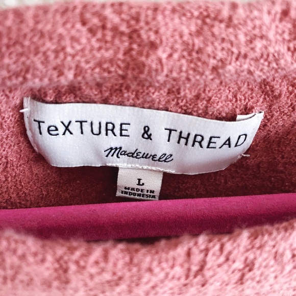 MADEWELL Texture & Thread Smocked Bell-Sleeve Top - Picture 3 of 4